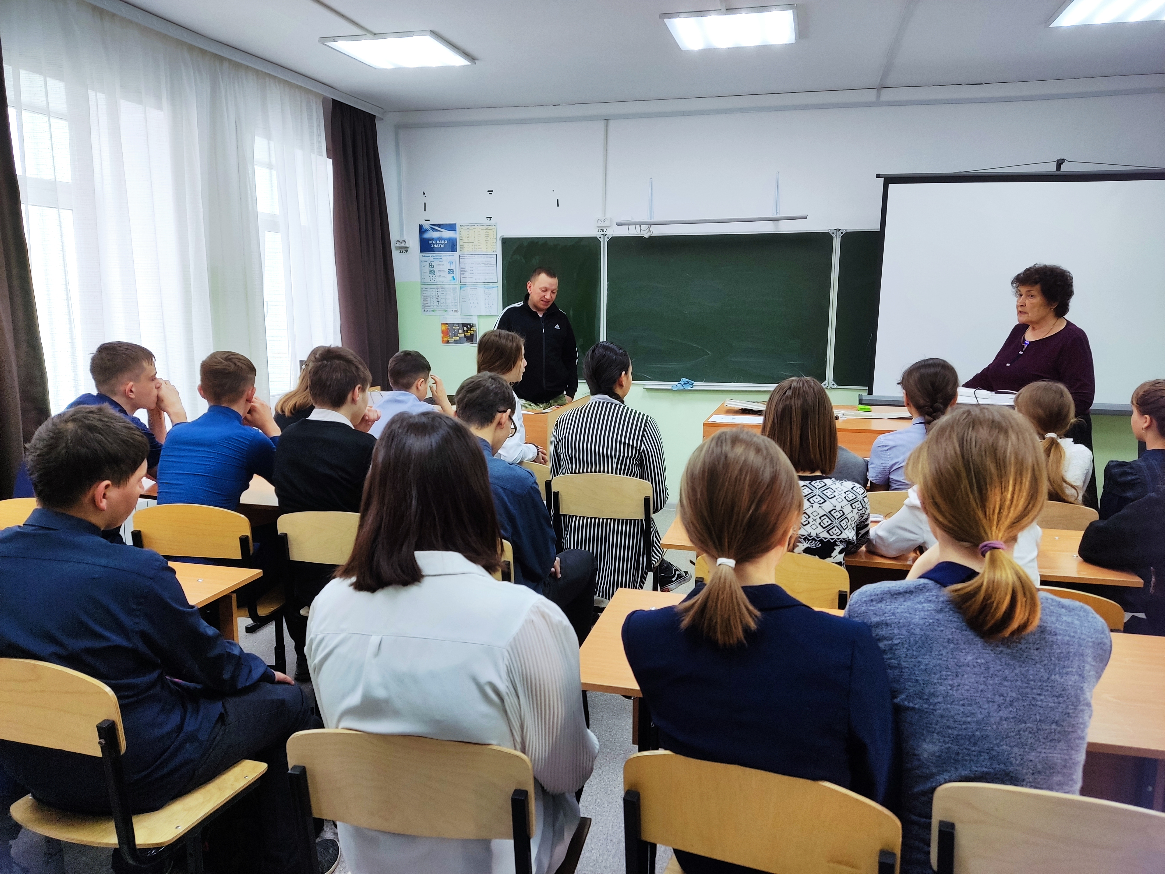 Встреча с участником СВО.